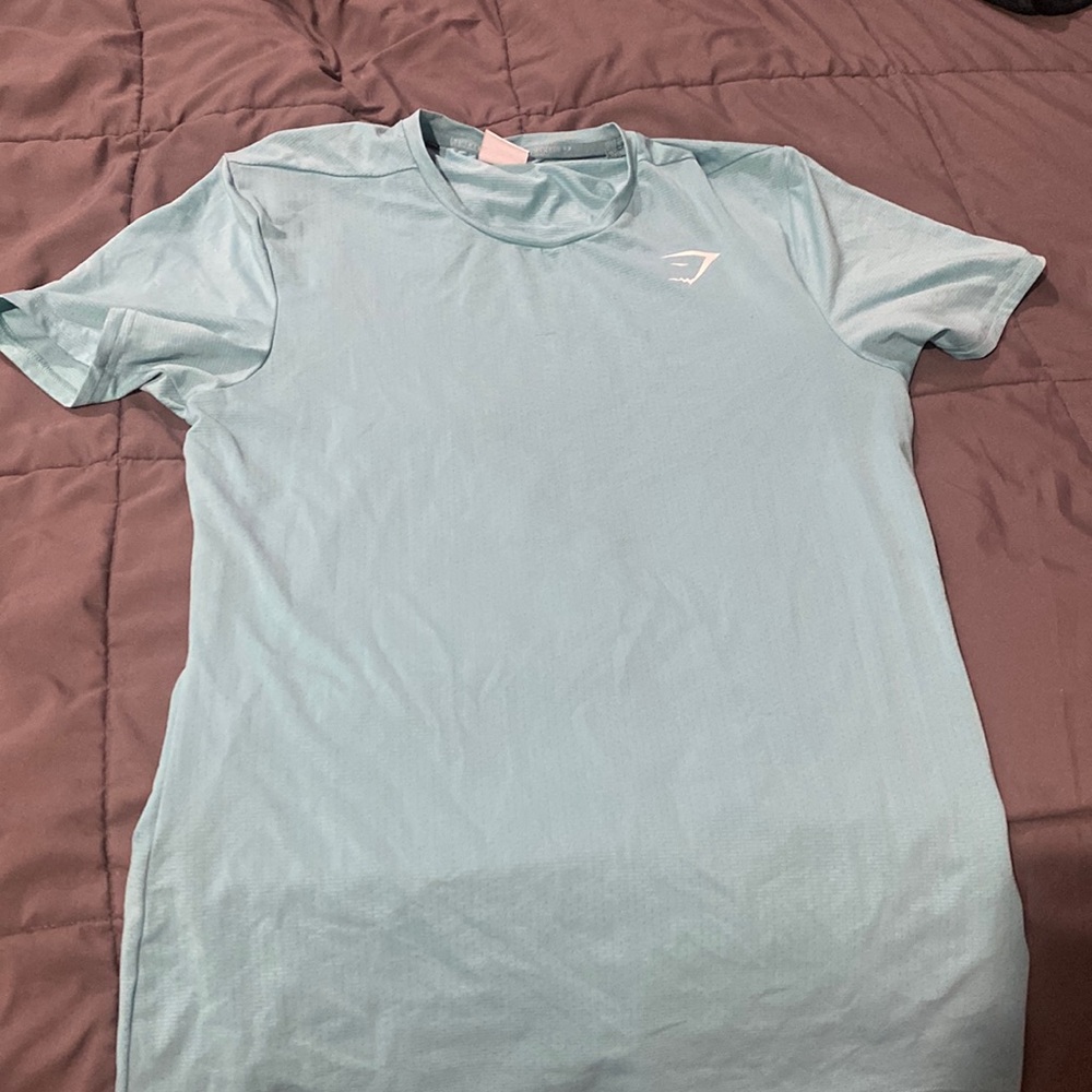 Mint/ blue arrival tee small